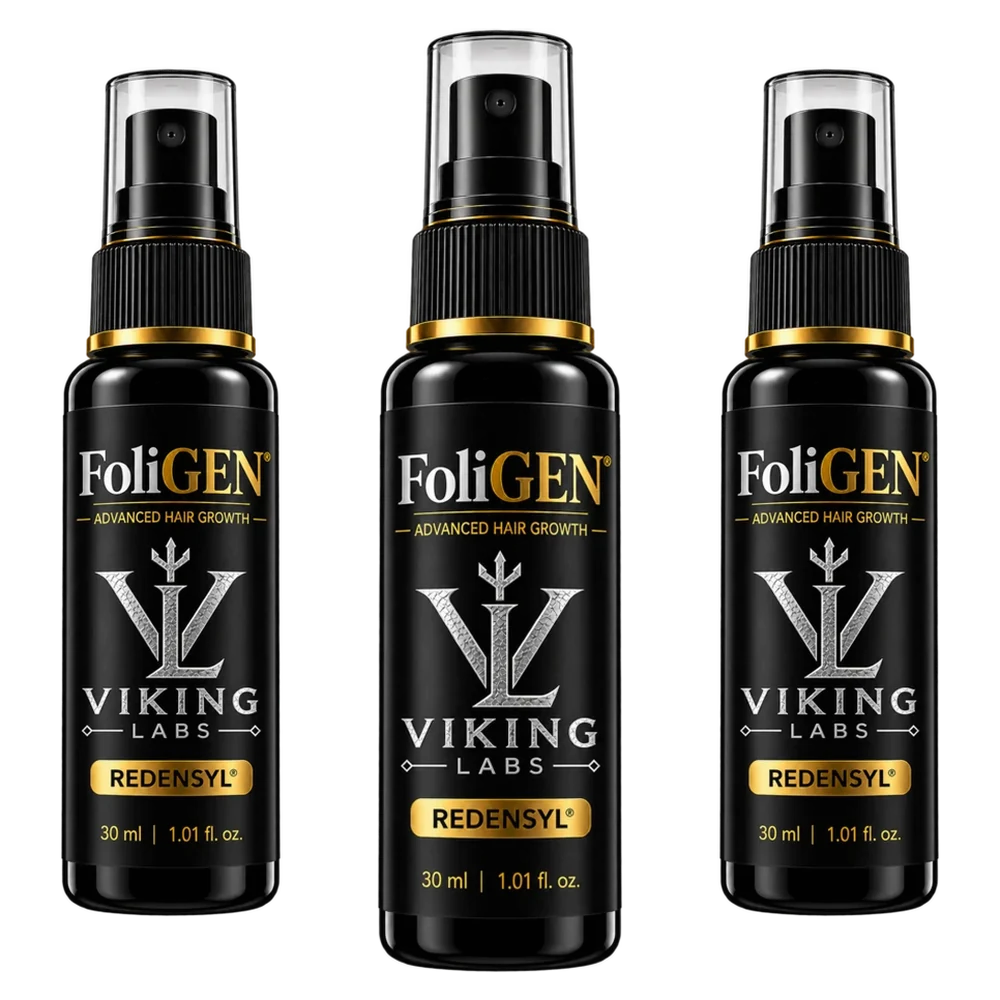 Kit de 3 frascos do FoliGen Spray