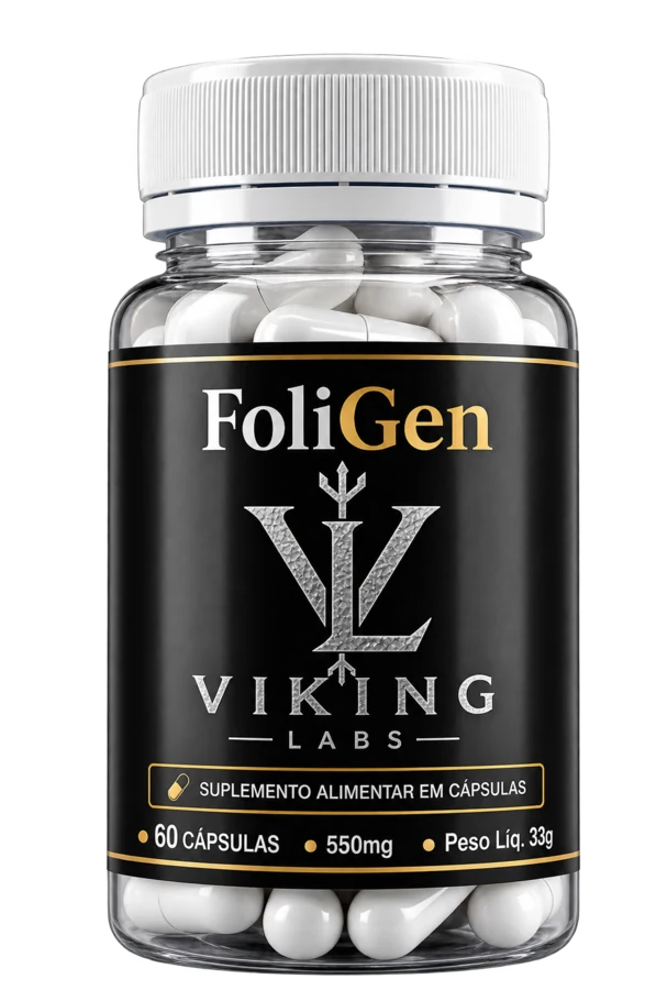FoliGen Cápsulas — 60 cápsulas de 550 mg